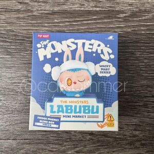Pop Mart The Monsters Labubu Wacky Mart Magnet “Milk”